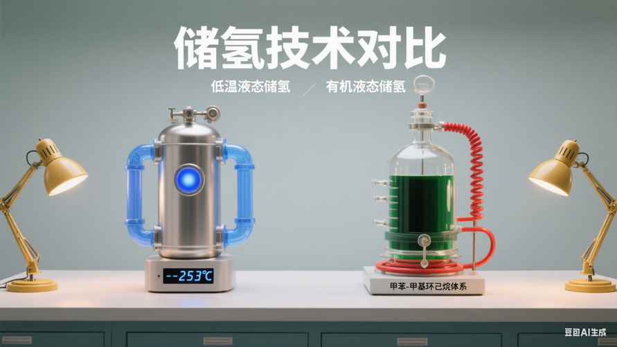 低温液态储氢 VS 有机液态储氢，谁更适配氢能产业化？